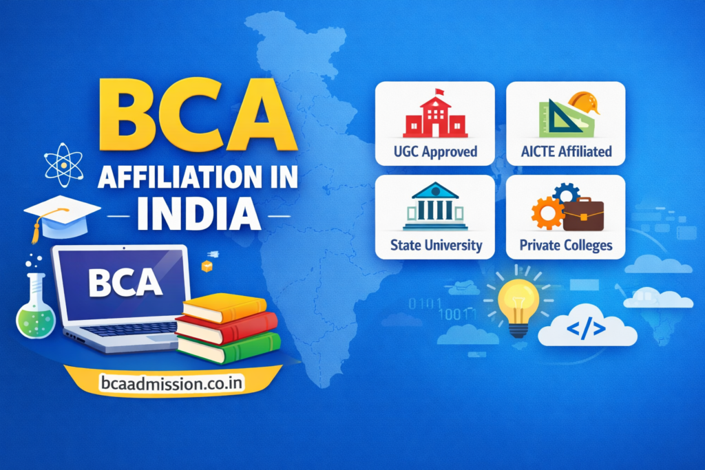 BCA Affiliation in India