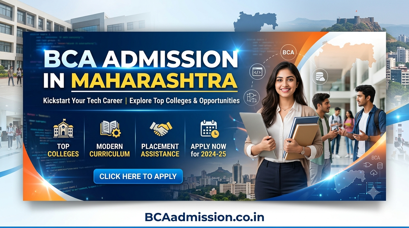 BCA Admission in Maharashtra 2026 | Colleges, Fees & Eligibility