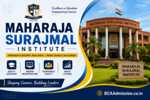 Maharaja Surajmal Institute BCA Admission 2026
